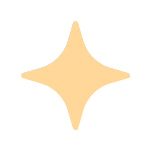 A soft, golden star icon centered within a circular outline, representing aesthetic appeal.